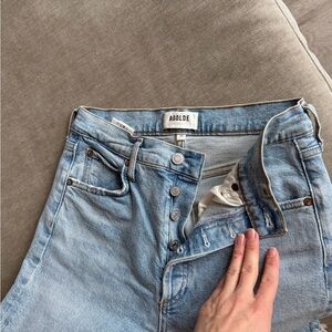 AGOLDE Women's Light Blue Jeans slim fit 26